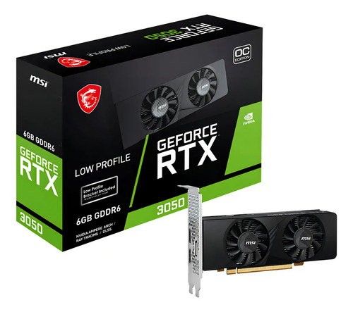 ✅ MSI GeForce RTX 3050 LP