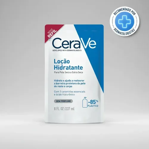 Loção Hidratante Para Pele Seca A Extra Seca Refil 237ml Cerave