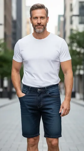 ✅ Bermuda Jeans Tradicional Bamborra