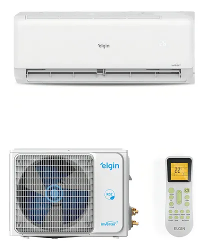 O 9.000 Btus MAIS COMPLETO ELGIN Quente e Frio Inverter Com WIFI