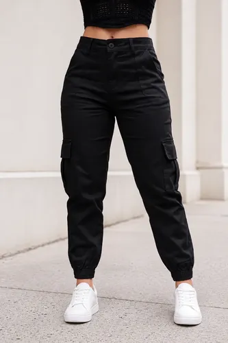 Calça Cargo Jogger Jeans Feminina