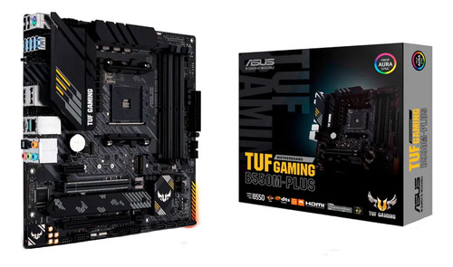 🔥 Placa Mãe Asus Tuf Gaming B550m-plus Ddr4 AMD Am4 mATX RGB