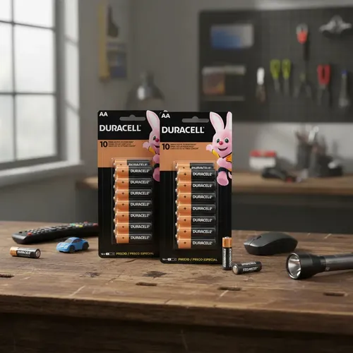 ✅ Duracell Kit 32 Pilhas AA