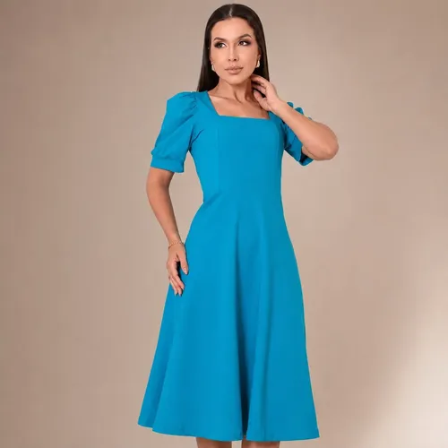 Vestido Feminino Rodado Moda Evangêlica Ccb Casual Conforto