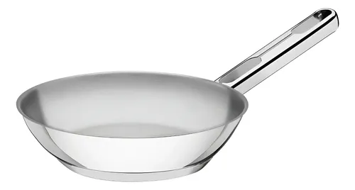 Frigideira Allegra Aço Inox Com Fundo Tripo 28cm Tramontina Allegra 62666280 Prata