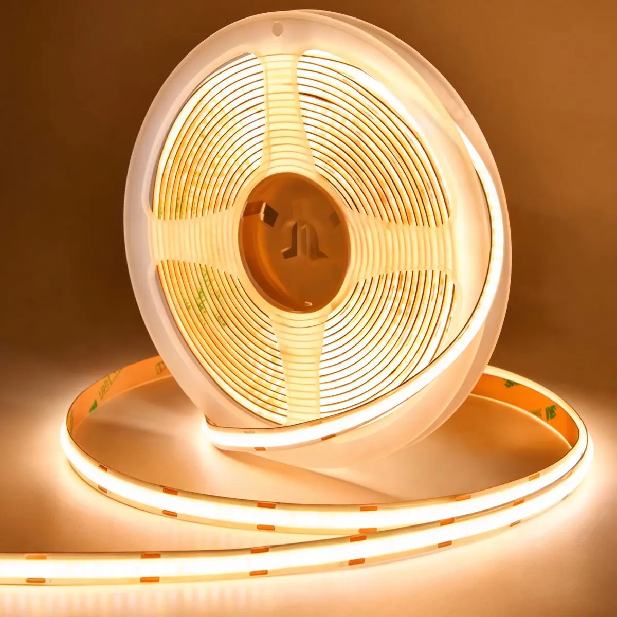 Fita Cob Super Led 5 Metros 360led/m Ip20 Alto Brilho Bq Luz Branco-quente 3000k Maffaciol