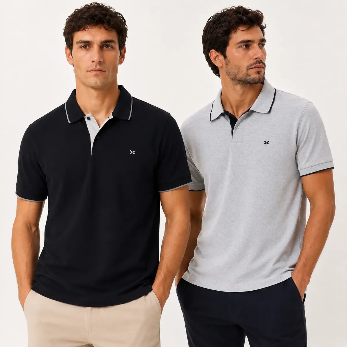 Kit 2 Polos Hering Piquet