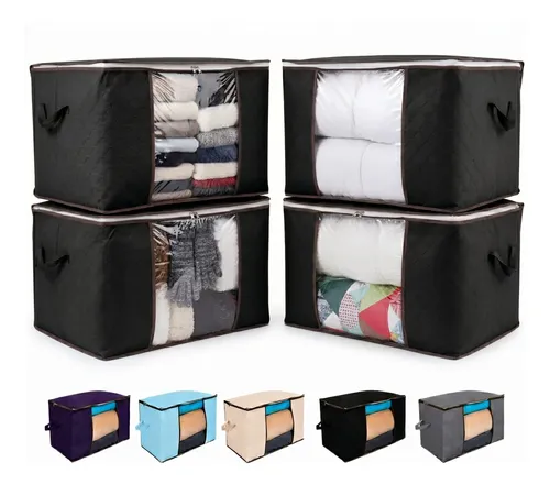 ✅ Kit 4 Sacos Organizadores Multiuso