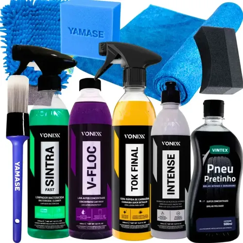 Kit Lavagem Vonixx Sintra Fast + Tok Final + Darker + Intense + V-Floc