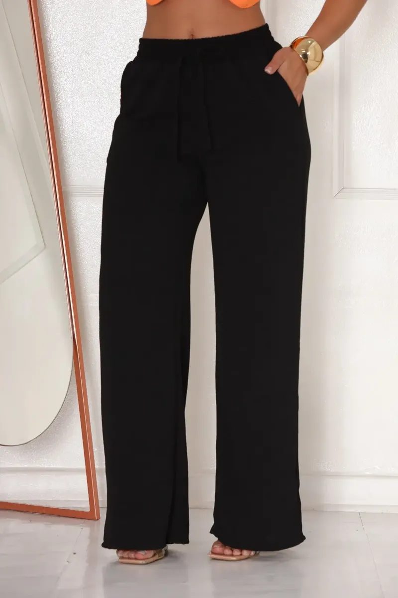 Calça Pantalona Wide Leg Duna