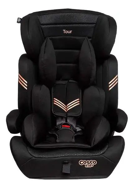 Cosco Kids, Cadeirinha Tour, 9 a 36 Kg, Preto Bronze