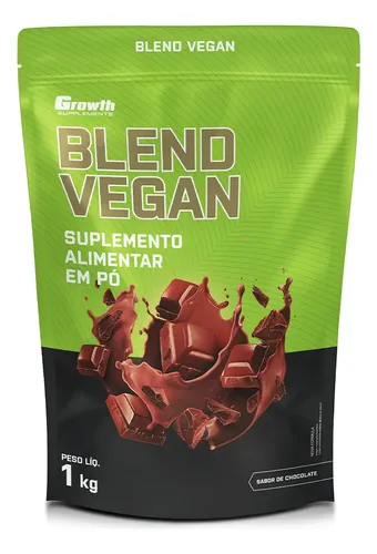 Blend Vegan (Proteína Vegana) 1kg Growth Supplements