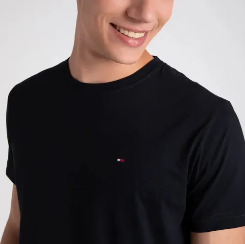 Camiseta Básica Tommy Hilfiger Preto