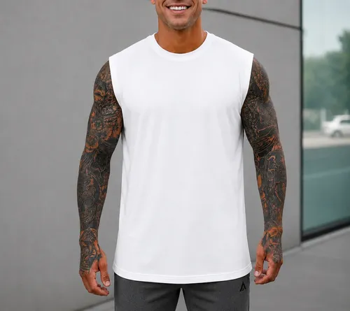 Regata Oversized Masculino Básica Lisa