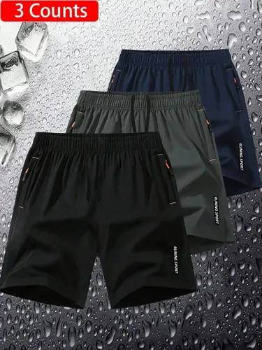 Kit 3 Bermudas Secagem Rápida Academia