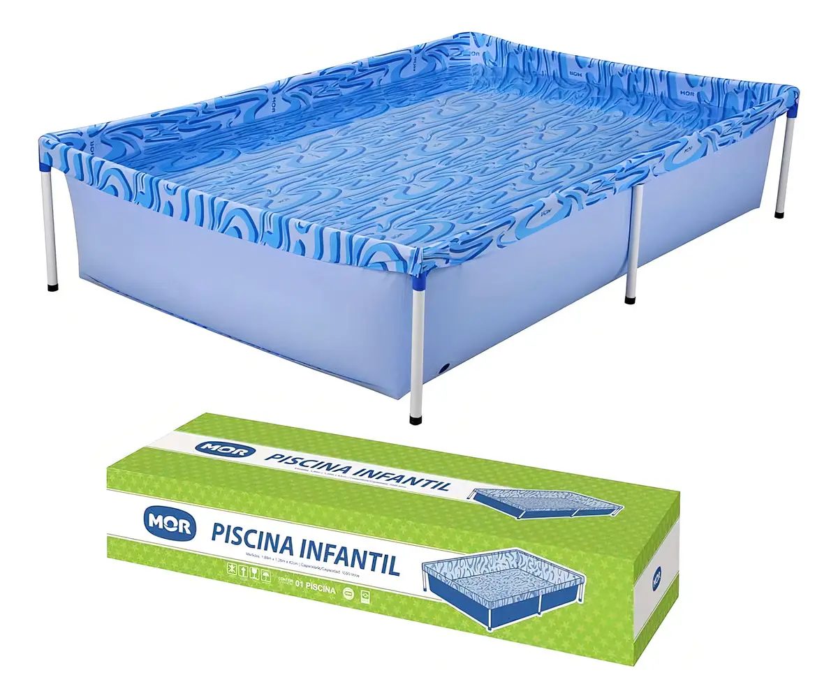 Mor Piscina Retangular 1000L