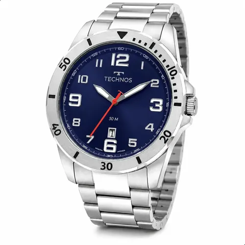 Relógio Technos 2115NAP/1A 45 mm à Prova d'Água