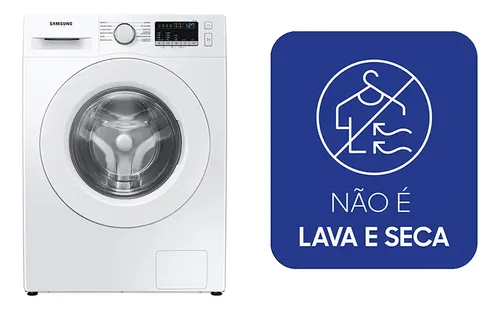 Lavadora Digital Inverter Samsung Ww11t Branca 11kg Cor Branco 220v