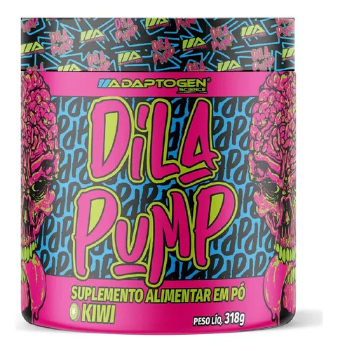 Dila Pump Pré Treino Sem Cafeína Adaptogen Science 318g