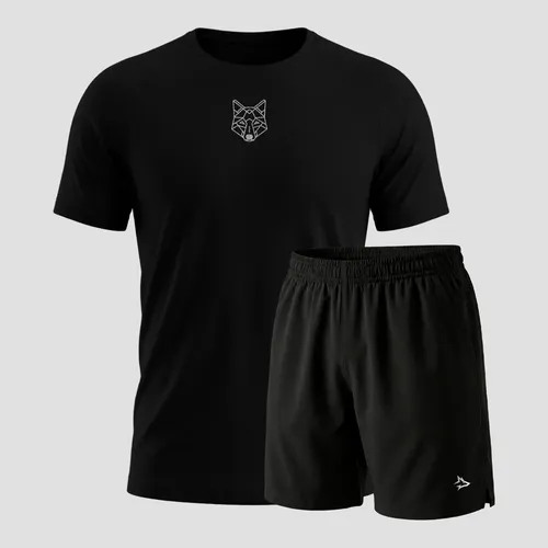 Kit Bermuda Lobo+camiseta Lobo Dry Alpha