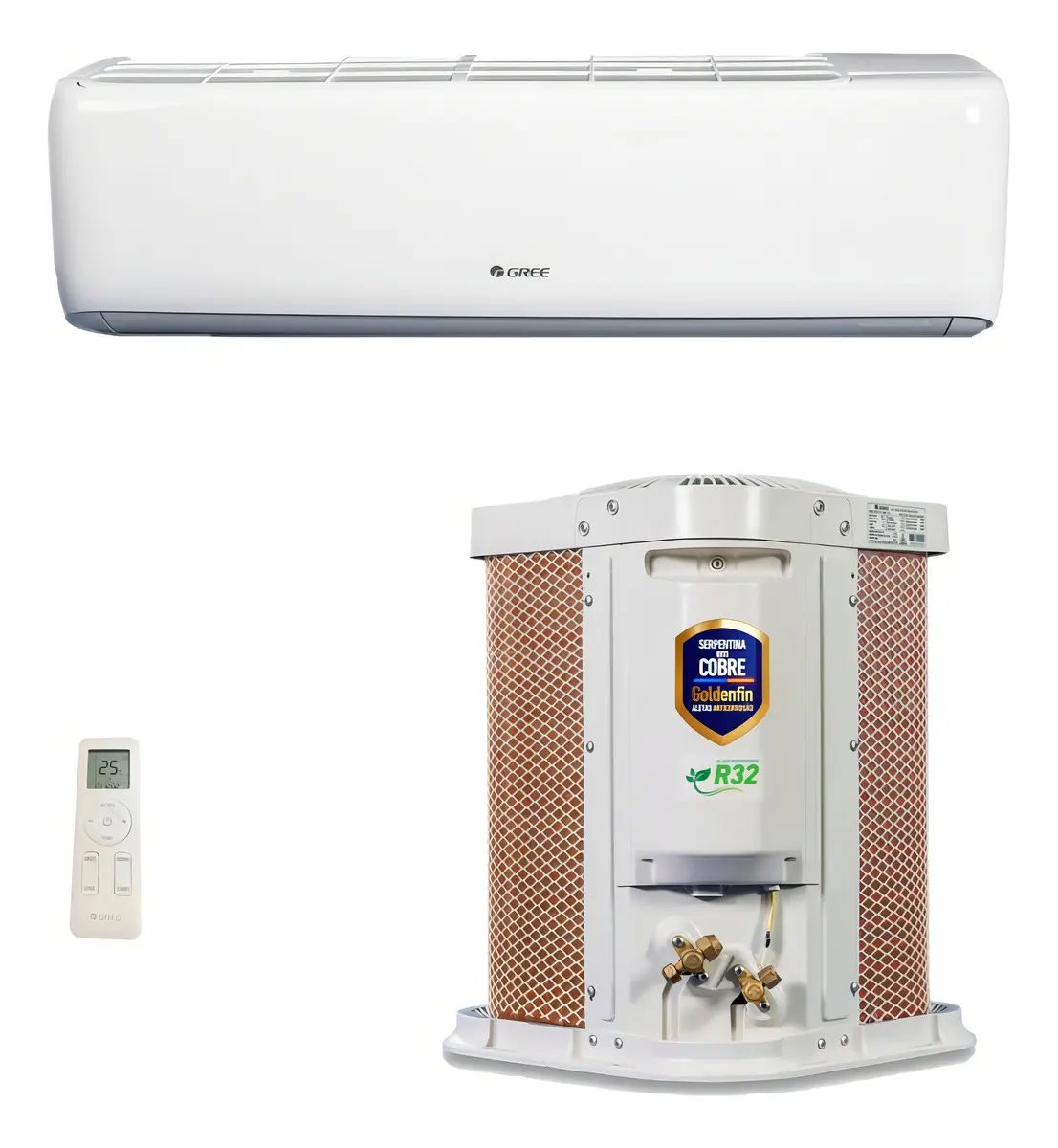 Ar Condicionado Split Hi Wall Inverter Gree G-Top Auto 12.000 BTU/h Frio