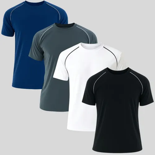 ✅ Kit 4 Camisetas Dry Fit
