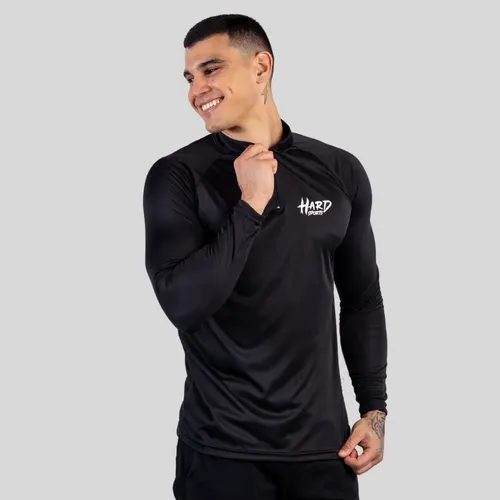 Camisa Manga Longa Uv50+ Dry Fit Com Zíper