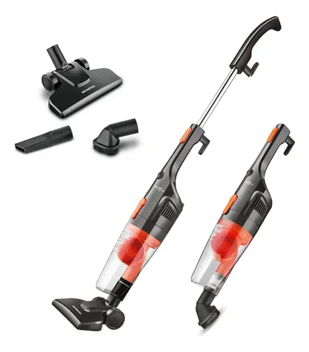 Aspirador de Pó Vertical Turbo Cycle, Mondial, Preto/Laranja, 1100W, 220V - AP-35