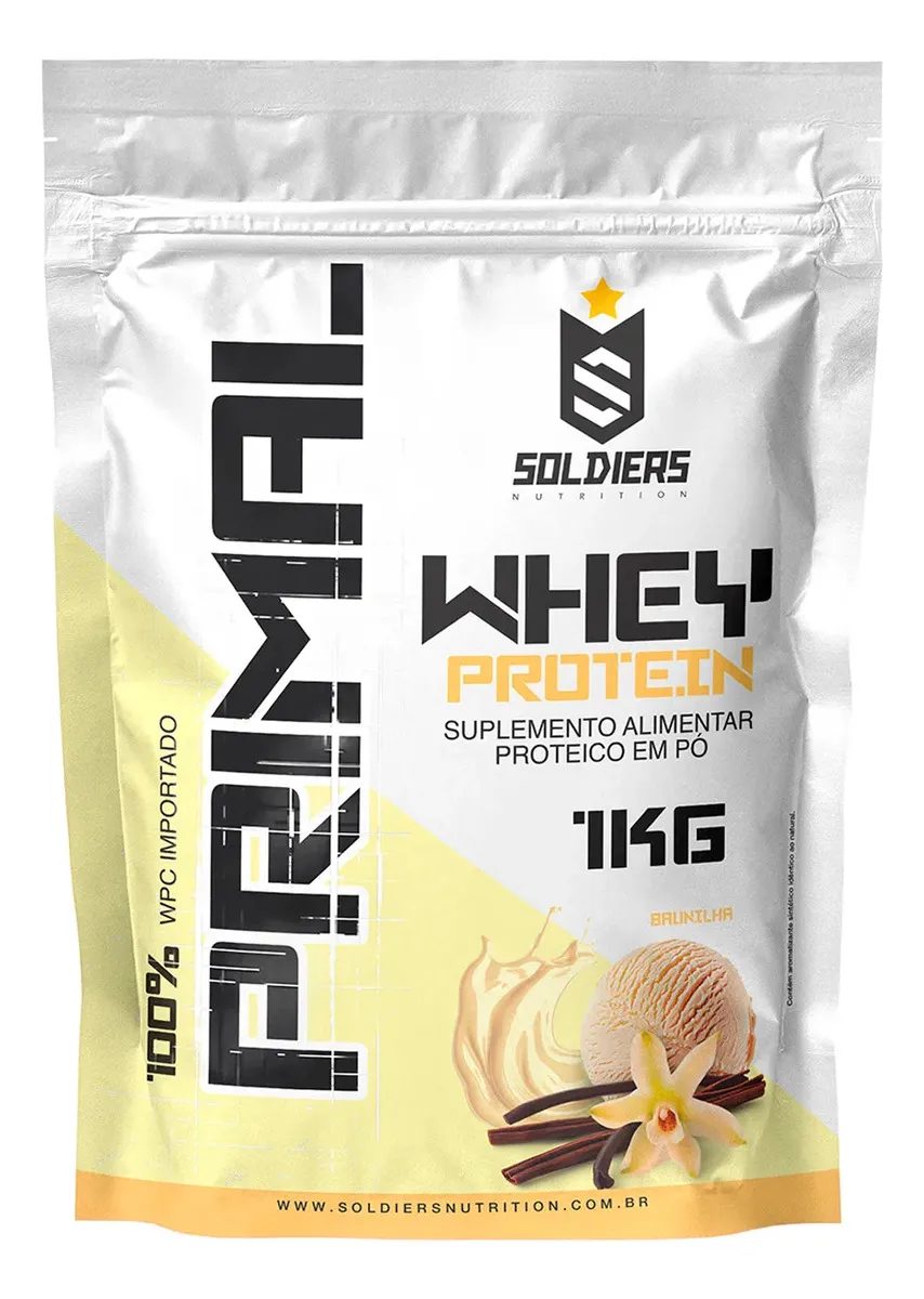 Soldiers Nutrition Whey Protein Primal