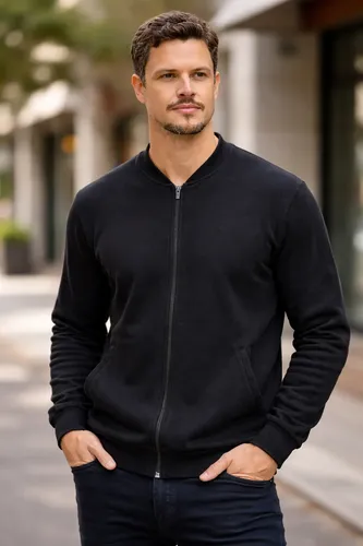 Blusa De Moletom Com Ziper
