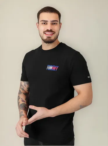 Camiseta Tommy Jeans Regular Italic