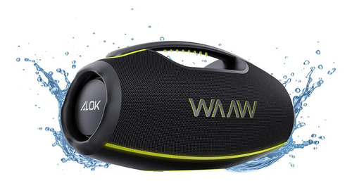 Caixa de Som Boombox Waaw by Alok Hyperboom 1000 Bluetooth