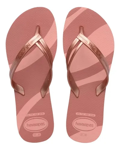 Chinelo Havaianas Elegance Print Feminino Adulto Original