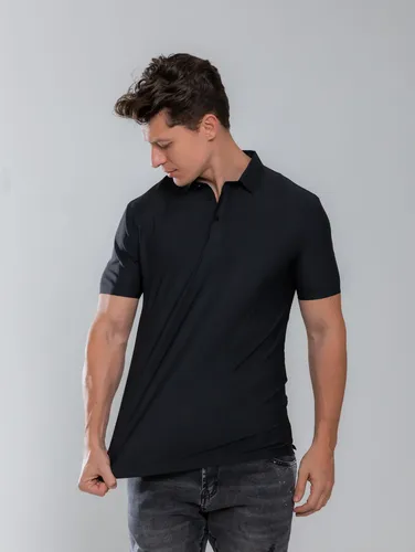 Camisa Polo Tecido Tech