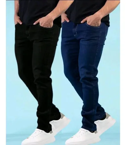 ✅ Kit 2 Calças Jeans Masculina