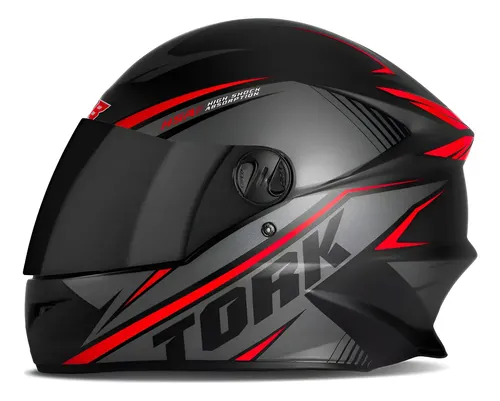 Capacete Moto Esportivo Fechado Pro Tork R8