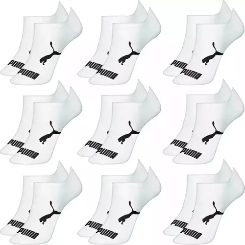 Kit com 9 Pares de Meias Puma Sapatilha