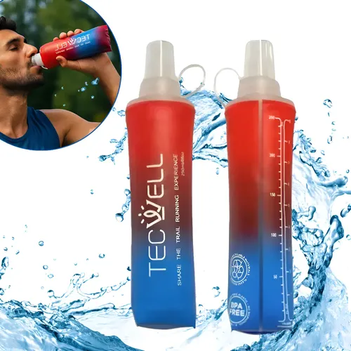 Garrafa De Água Dobrável Silicone (3 Cores)