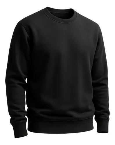 Blusa Moletom Flanelada Unissex Gola Redonda (10 cores)