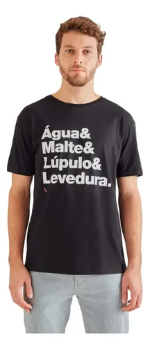 Camiseta Algodão Receita Cerveja Reserva