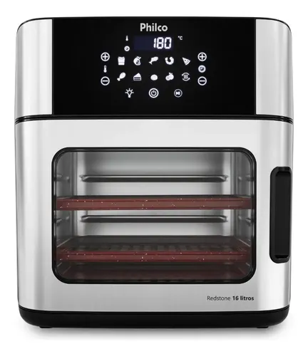 Fritadeira Air Fryer Philco PAF16A 4 Em 1 Painel Digital 16l
