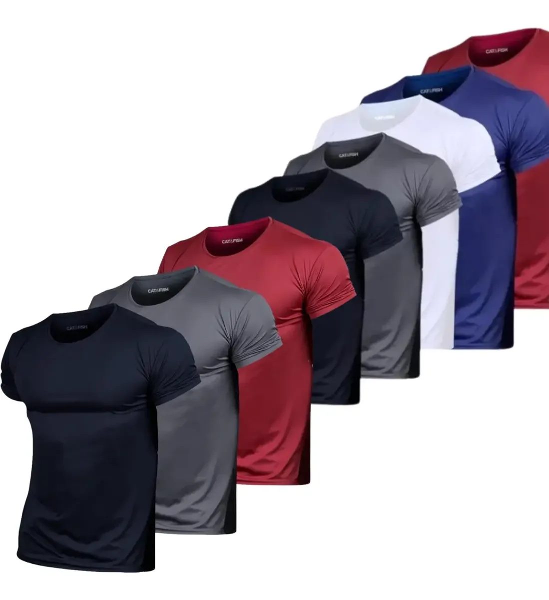 Kit 5 Camisas Dry Fit Esportivas