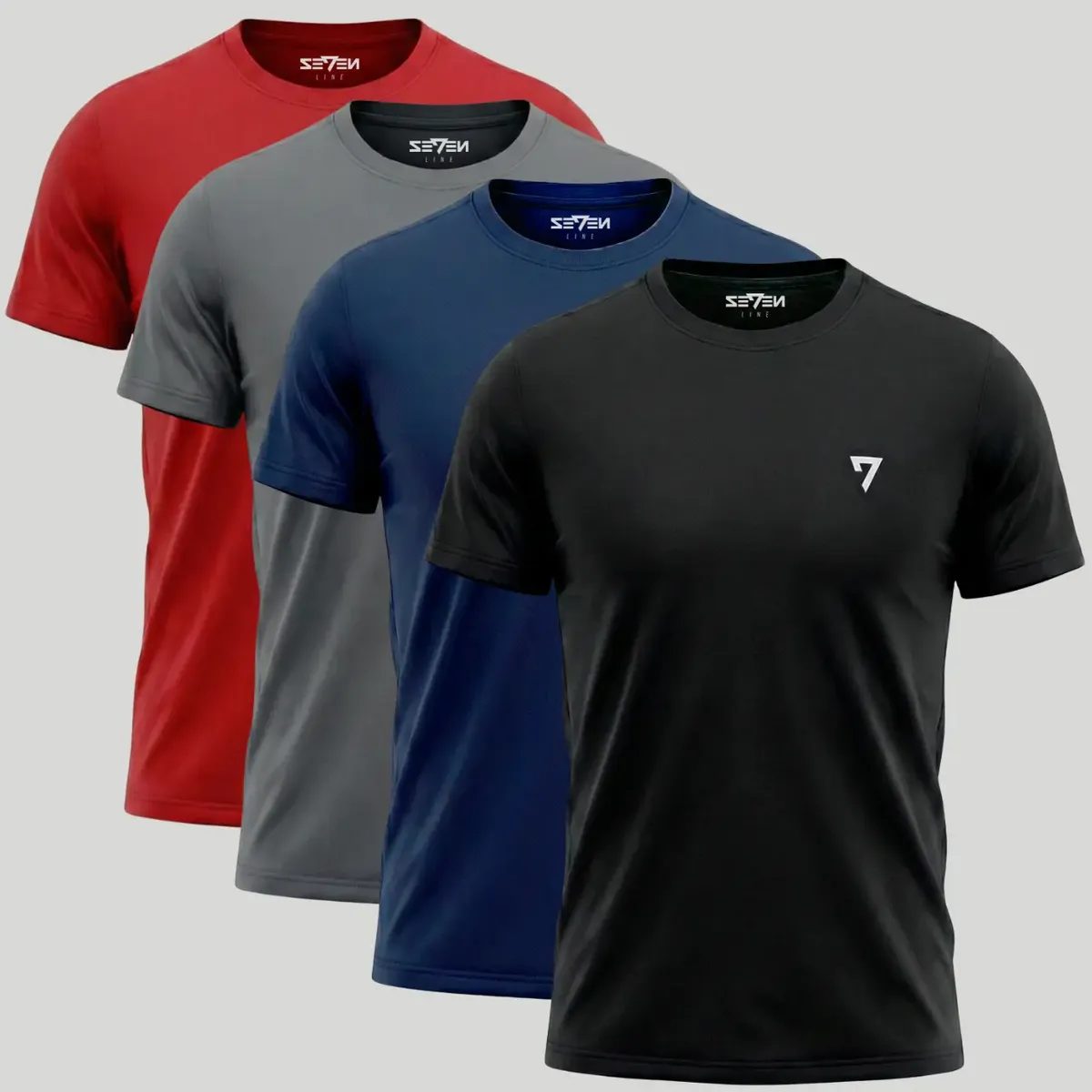 Kit 4 Camiseta Dry Seven Line