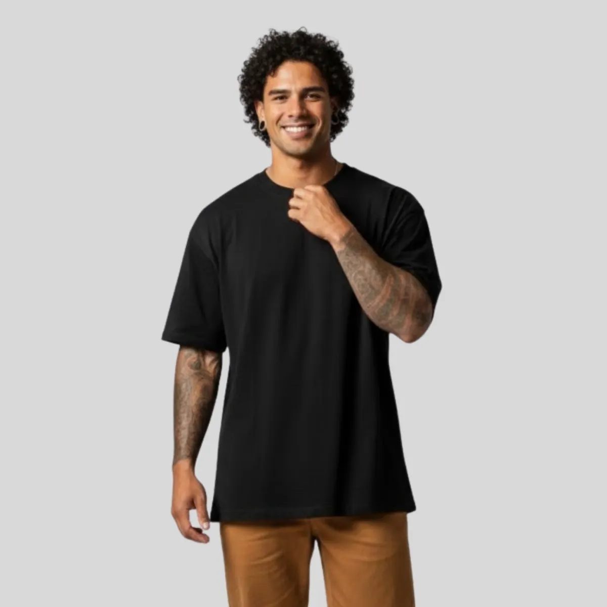 Camiseta Oversized 100% Algodão