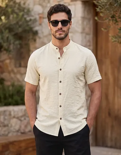 Camisa Gola Padre Manga Curta