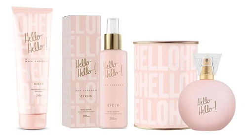 Kit Ciclo Hello Hello! Nah Cardoso 3 Itens