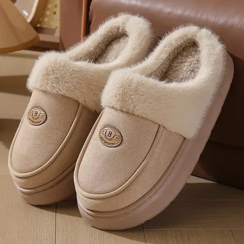 Pantufas De Algodão Quentinhas E Macias