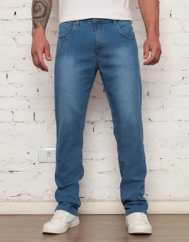 ✅ Calça Jeans Tradicional Corte Reto
