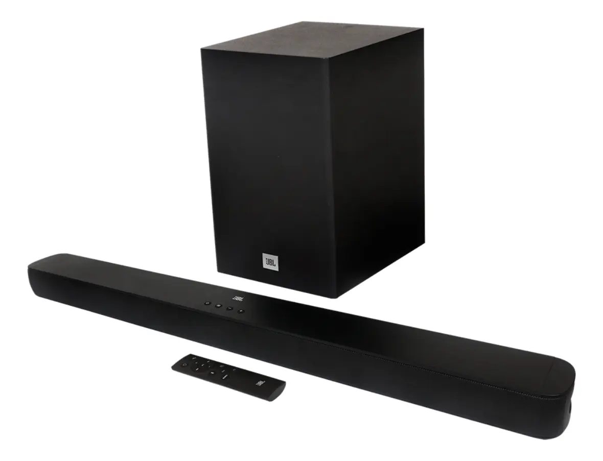 Soundbar JBL Bar 2.1 Canais Com Subwoofer e Bluetooth