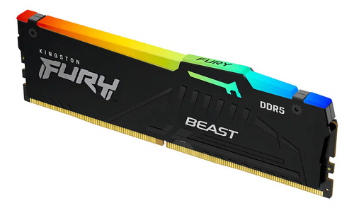 🔥 Memoria Kingston Fury Beast Rgb 16GB Ddr5 6000mt/s 1.35v 🔥
